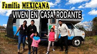 La REALIDAD  de COMO es VIVIR en CASA RODANTE | Familia Mexicana conociendo Mexico en Familia