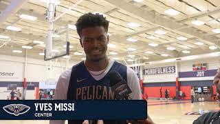 Yves Missi on Early Playing Time, Wembanyama | New Orleans Pelicans