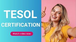 TESOL Certification  Top Online Courses: Affordable and Accredited 