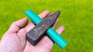 Only 5% of people Know This Simple Way to Attach a Hammer! How to Restore a Rusty Hammer!