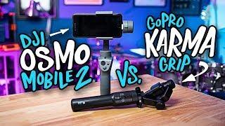 Stabilizer Showdown: DJI Osmo Mobile 2 vs. GoPro Karma Grip