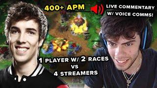 GRUBBY 1 vs 4 with 2 Races! Casting + Voice Comms (PART 3) ft. Dantes, KarasMai, Natt & Paladin