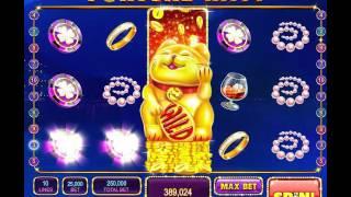 Bonus + Big Wins on Fortune Kitty, 250K Bets, Slotomania