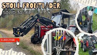 Frontladerumbau 'Hochzeit' | Erster Test am Massey Ferguson 352 | STOLL Solid | DIY |