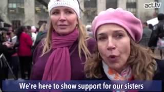 Women's March on Washington Rebukes Trump