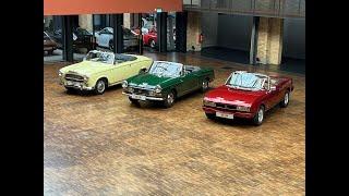 Comparison of Peugeot Cabriolets 403, 404 and 504