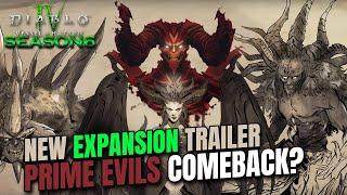 DIABLO 4 PRIME EVILS COMEBACK? NEW Vessel of Hatred Trailer