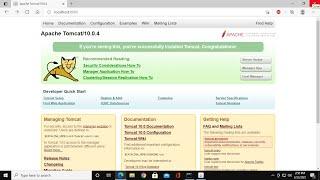 Apache Tomcat 10 Server on Windows 10/11 | Complete Installation | #Apache Tomcat 10 #CATALINA_HOME