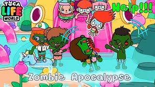 Zombie Apocalypse Attack in water park | Toca Boca | Toca Life World