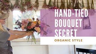 Make a hand-tied bouquet!