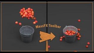 Tutorial modifire MassFX Toolbar in 3Ds Max