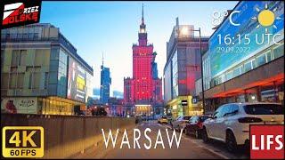 4k POLAND  #DRIVE  ~ WARSAW ~ WOLA - MURANÓW - ŚRÓDMIEŚCIE ~ 60fps #PrzezPolskę