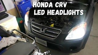 05-06 Honda CRV LED Headlight Install