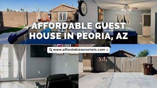 Fully Furnished Studio Guest House in Peoria, Arizona