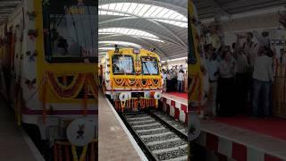 FINALLY URAN RAILWAY STATION STARTED#viral #trending #uran #train