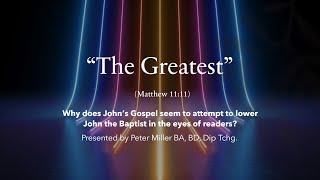 Sabbath Service: The Greatest