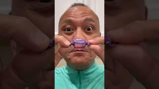  ASMR AMERICA'S ORIGINAL DUBBLE BUBBLE GUM GRAPE FLAVOR AND EATING SOUNDS  #shorts #viral