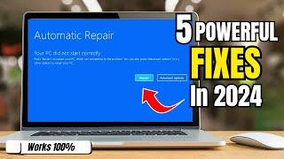 5 Powerful FIX "Automatic Repair Loop" Startup Repair Couldn’t Repair Your PC in Windows 10/11