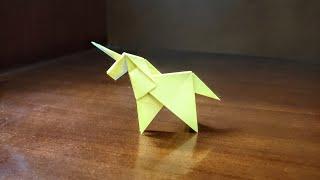 How To Make A Paper Origami Unicorn Easy Step By Step