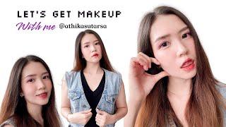 Easy Everyday Makeup! Using Romand Berry Fuschia palette! Makeup Gampang!