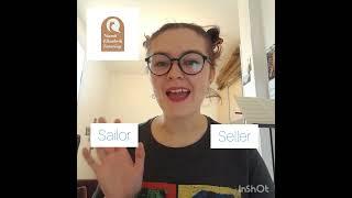 Sailor vs seller #esl #learnenglish