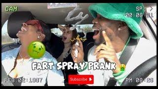 Fart Spray Prank On Destiny Suzanne MUSTWATCH + **SUPER FUNNY**  W/ Unique Musick & OhBoyprince