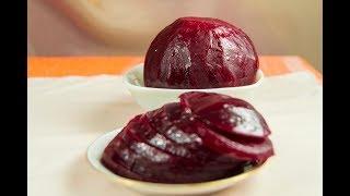 How to cook beets in 5 minutes. Beets in the microwave quickly.