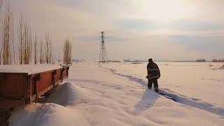 A WINTER DAY OF A SHEPHERD IN A VILLAGE UNDER THE DIFFICULT CONDITIONS OF ANATOLIA #documentary