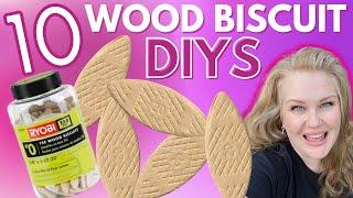 AWESOME Wood Biscuit DIY HACKS You MUST SEE !!  CREATIVE ON THE CHEAP