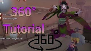 Identity v tutorial como hacer 360°// identity v español