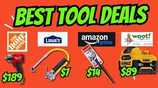 Best Tool Deals Home Depot Lowes Amazon WOOT #tools #tooldeals #amazon