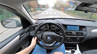 Bmw X3 F25 2.0d 143KM Automat (2014) POV Test Drive & Acceleration 0-100 | 4K #164