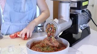 How to Make Homemade Salsa with Fabio Leonardi Tomato Milling Machines