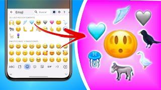 Nuevos EMOJIS de iOS 16 en Android (𝗗𝗢𝗦 𝗠𝗘́𝗧𝗢𝗗𝗢𝗦) XIAOMI  Cómo poner emojis de iphone en XIAOMI