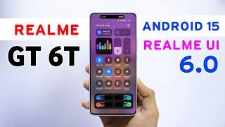 Realme GT 6T Realme Ui 6.0 Android 15 : First Look (Official Update) 15.0.0.450 - Hidden Features