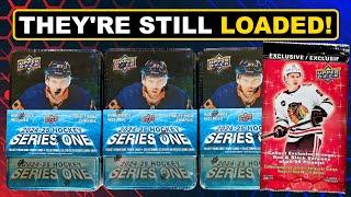 Opening 3 Retail Tins of 2024-25 Upper Deck Series 1 Hockey