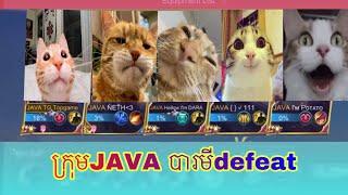 Team បារមីdefeat|| mobile legend Khmer