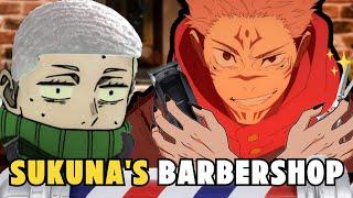 Inumaki Goes to Sukuna's Barbershop