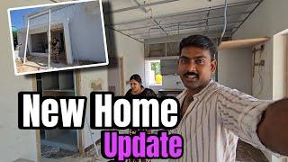  புது வீடு Update ‍‍ | Our New Home Update #newhome #policouple #family #tour