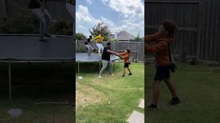 Big brother gets revenge & breaks lil brother game  #shorts