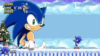 Sonic Movie Christmas + Sonic X Boss Fight Mania Plus Mod