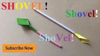 How To Make a Paper Shovel | Origami Easy and Beautiful Paper Shovel