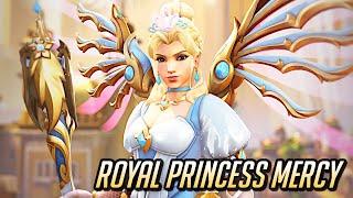  Mercy's NEW Royal Princess Skin Is Beautiful!   Season 16 Mercy - Overwatch 2