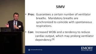 Weaning mechanical ventilation - Does the Mode Matter? - Bruce Bray, RRT, RCP