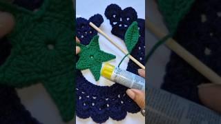 Rosa a Crochet paso a paso puedes ver aquí mismo el Tutorial completo #crochet #flower