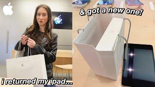 Returning My iPad Air... & Getting A New iPad Pro 12.9″ (apple store vlog)