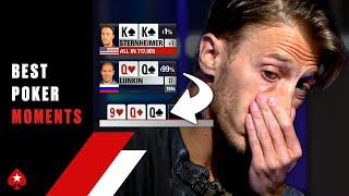 FLOPPING QUADS (The best feeling in Poker) ️ Best Poker Moments ️ PokerStars