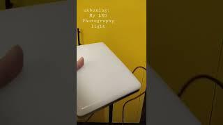 LED photography light. #unboxingvideo #satisfying #shopeehaul #budolisreal