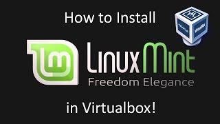 Linux Mint 17.3 "Rosa" - Installation in Virtualbox