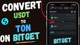 How To Convert Usdt To Ton On Bitget